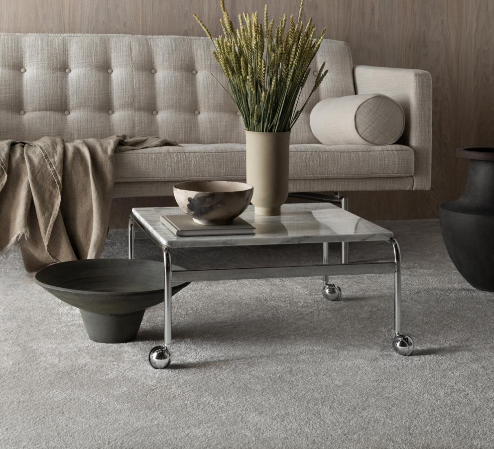 Karin table carrara marble white